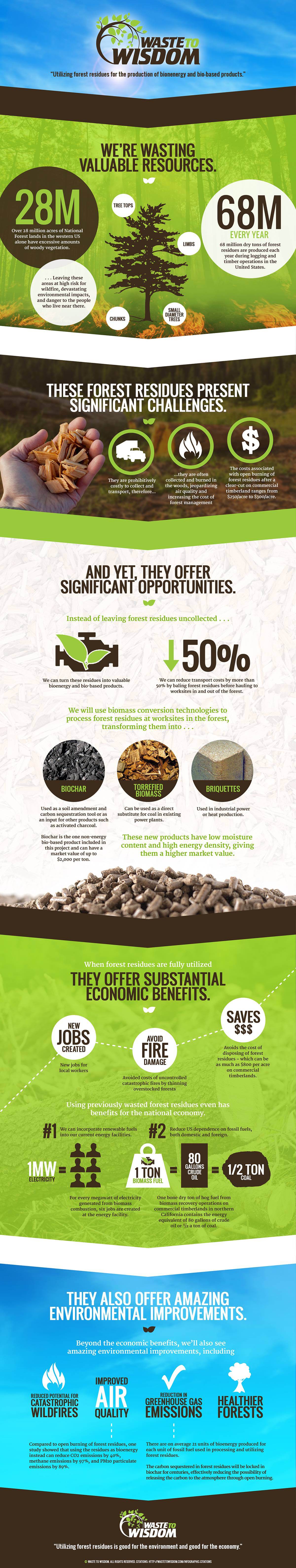 Waste to Wisdom Infographic